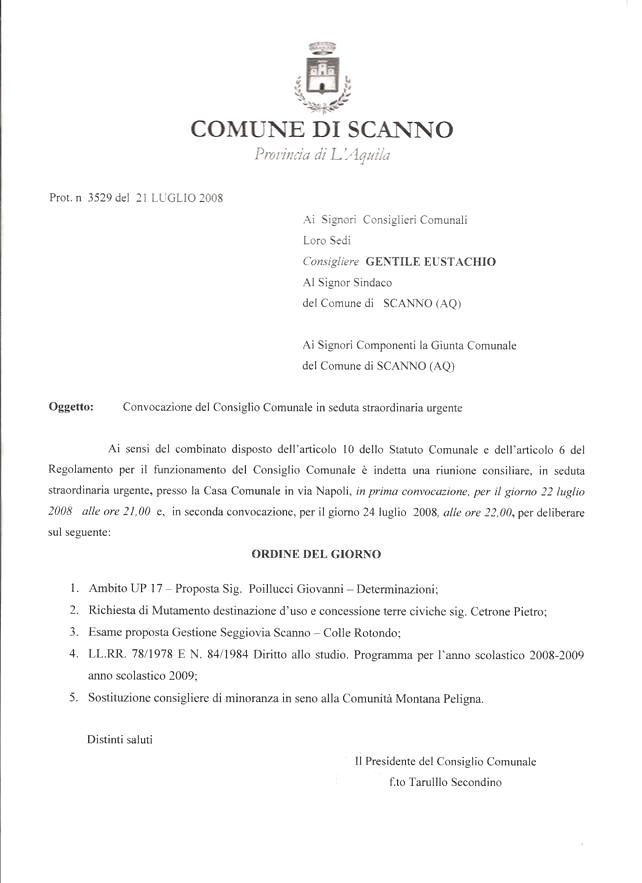 la piazza il giornale di scanno le notizie di luglio 2008